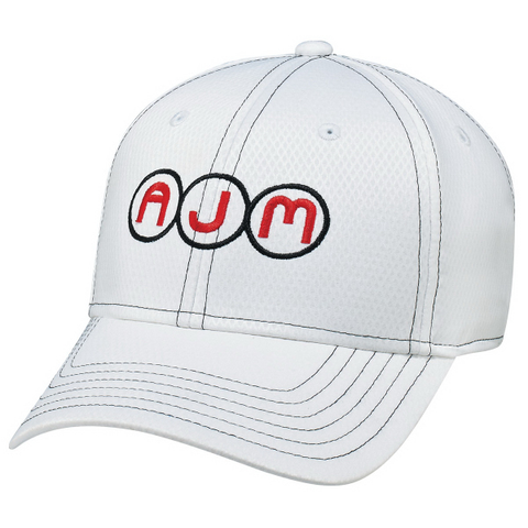 Six Panel Polyester Diamond and Spandex Baseball Cap